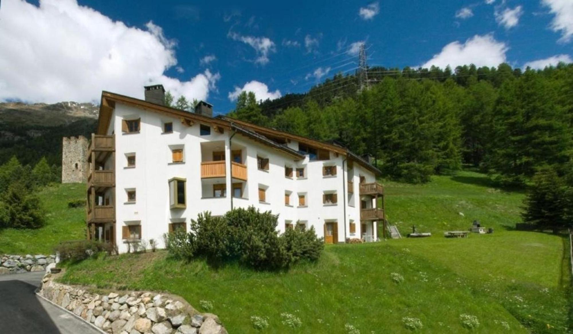 Ferienwohnung Chesa Aquileja Trueb Neu "Bergbahnen All Inklusiv" Im Sommer Pontresina Exterior foto