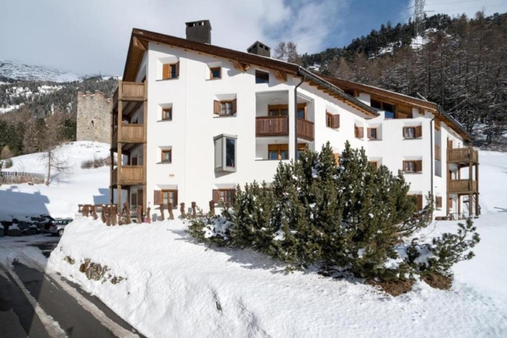 Ferienwohnung Chesa Aquileja Trueb Neu "Bergbahnen All Inklusiv" Im Sommer Pontresina Exterior foto